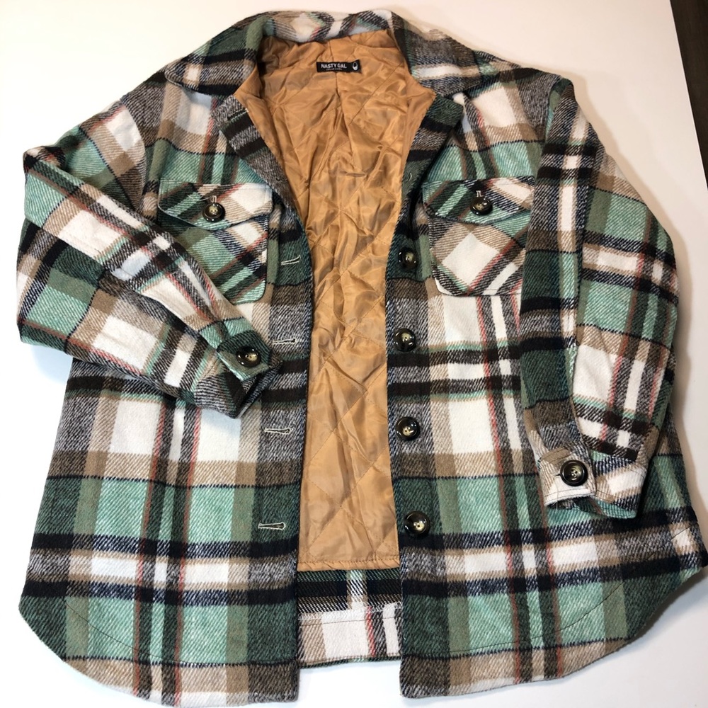 Plaid shacket
